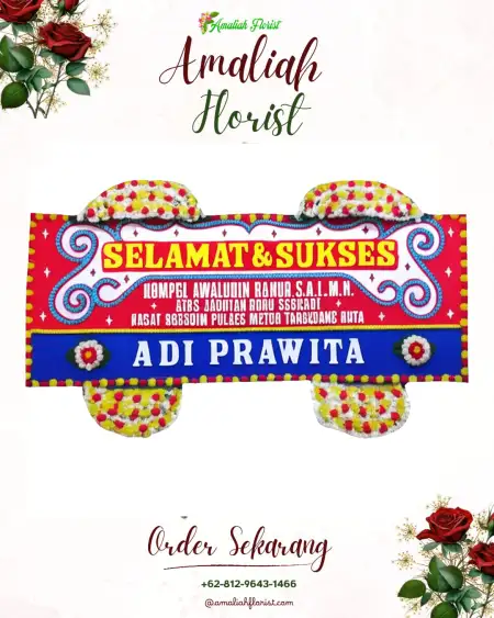 Papan Bunga Ucapan Selamat Cumedak