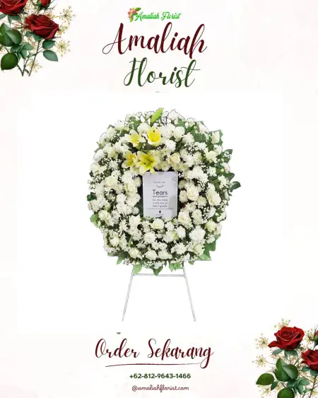Krans Bunga Duka Cumedak